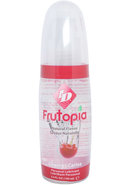 Id Frutopia Water Based Flavored Lubricant Cherry 3.4oz