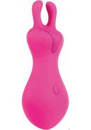 Lust L1 Silicone Rechargeable Massager Waterproof Pink 5.75 Inch