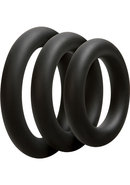 Optimale 3 C-ring Set Silicone Cock Ring Thick (3 Piece...