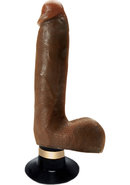 Rascal Eddie Vibrations For Her Doutouch Dong Waterproof Black 7.5 Inch