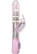 Jack Rabbit Thrusting Action Rabit Vibrator- Pink