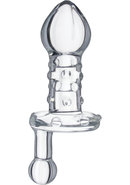 Prisms Lila Nubbed Glass Rotator - Clear