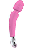 Mae B Lovely Vibes Laced Soft Touch Body Wand Massager Pink