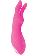 Surenda Love Bunny Silicone Rechargeable Vibrator - Pink