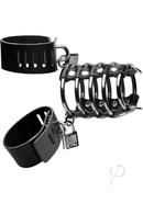 Strict Gates Of Hell Chastity Device - Black