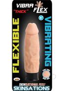 Skinsations Thick Vibraflex Flexible Vibrating Dildo 6in -...