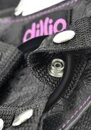 Dillio Strap-on Suspender Harness Set Black With Silicone...