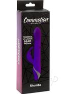 Commotion Rhumba Rechargeable Silicone Rabbit Vibrator -...