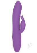 Romantic Rabbit Rechargeable Silicone Vibrator With Dual...