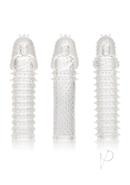 3 Piece Extension Kit Textured 6in Each - Clear