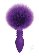 The 9`s - Cottontails Silicone Ribbed Bunny Tail Butt Plug...