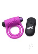 Bang! Silicone Rechargeable Cock Ring And Bullet With...