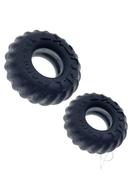 Oxballs Truckt Plus+ Silicone Cock Ring (2 Pack) - Night...