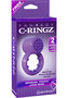 Fantasy C Ringz Sensual Touch Love Ring Vibrating Cockring Purple