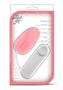 Luxe Flora Bullet With Silicone Sleeve And Remote Control - Pink