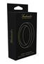 Frederick`s Of Hollywood Silicone Stamina Cock Ring Shower Proof - Black