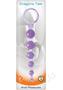 Dragonz Tale Anal Pleasures Silicone Anal Beads - Purple